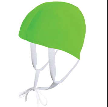bright green cap