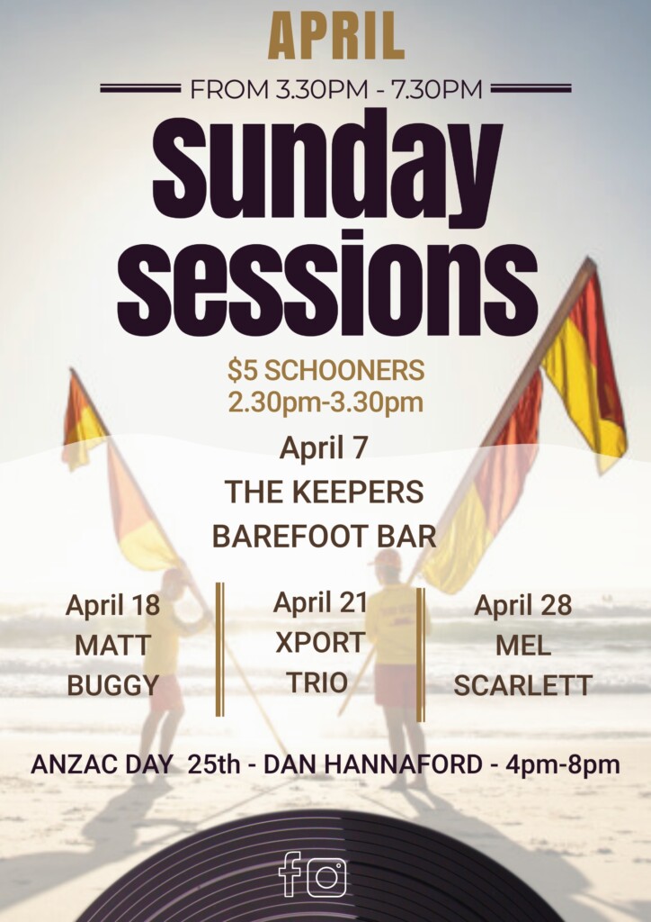 sounds on sunday april poster